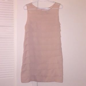 Chiffon blush Forever 21 mini summer dress